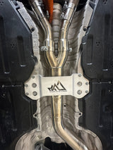 MAD BMW S58 4" Fat Boy Single Midpipe M3 M4 G80 G82