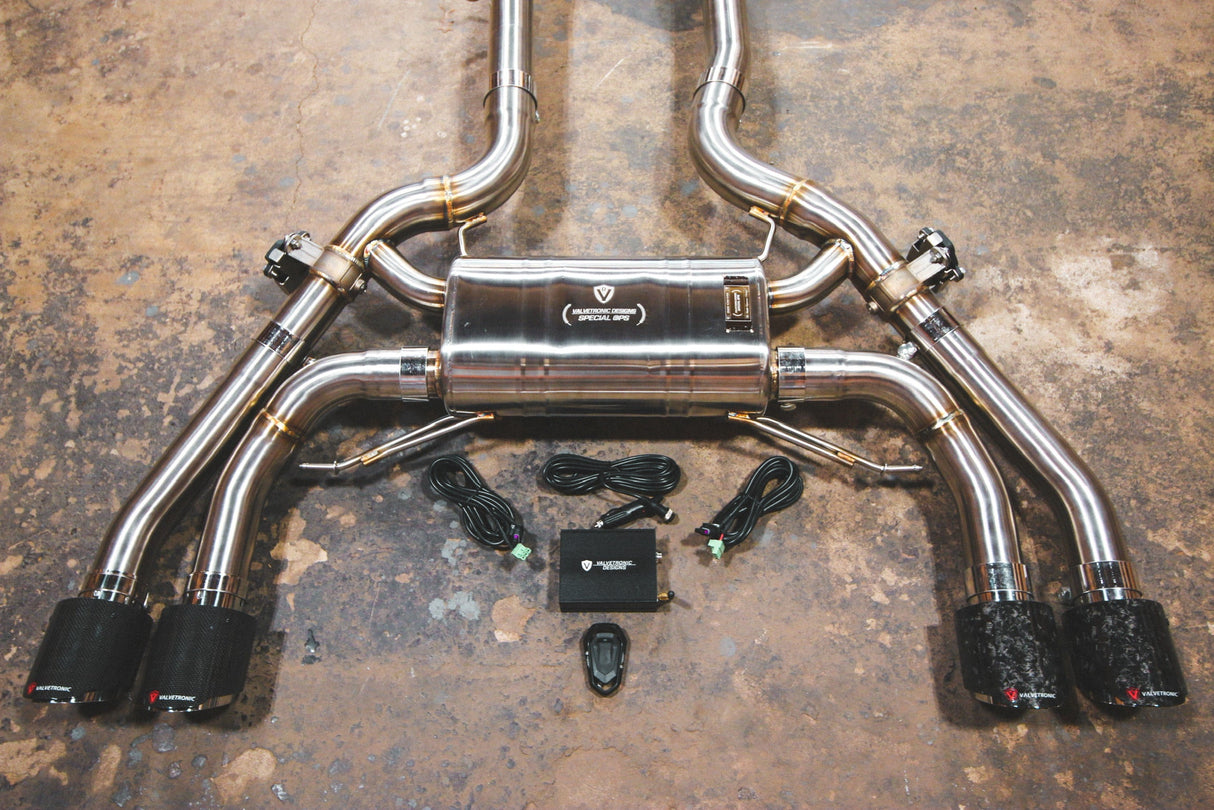 Valvetronic Designs BMW X3M / X4M Valved Sport Exhaust System (F97 / F98)