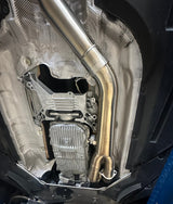 MAD BMW S58 4" Fat Boy Single Midpipe M3 M4 G80 G82