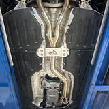 MAD BMW S58 4" Fat Boy Single Midpipe M3 M4 G80 G82