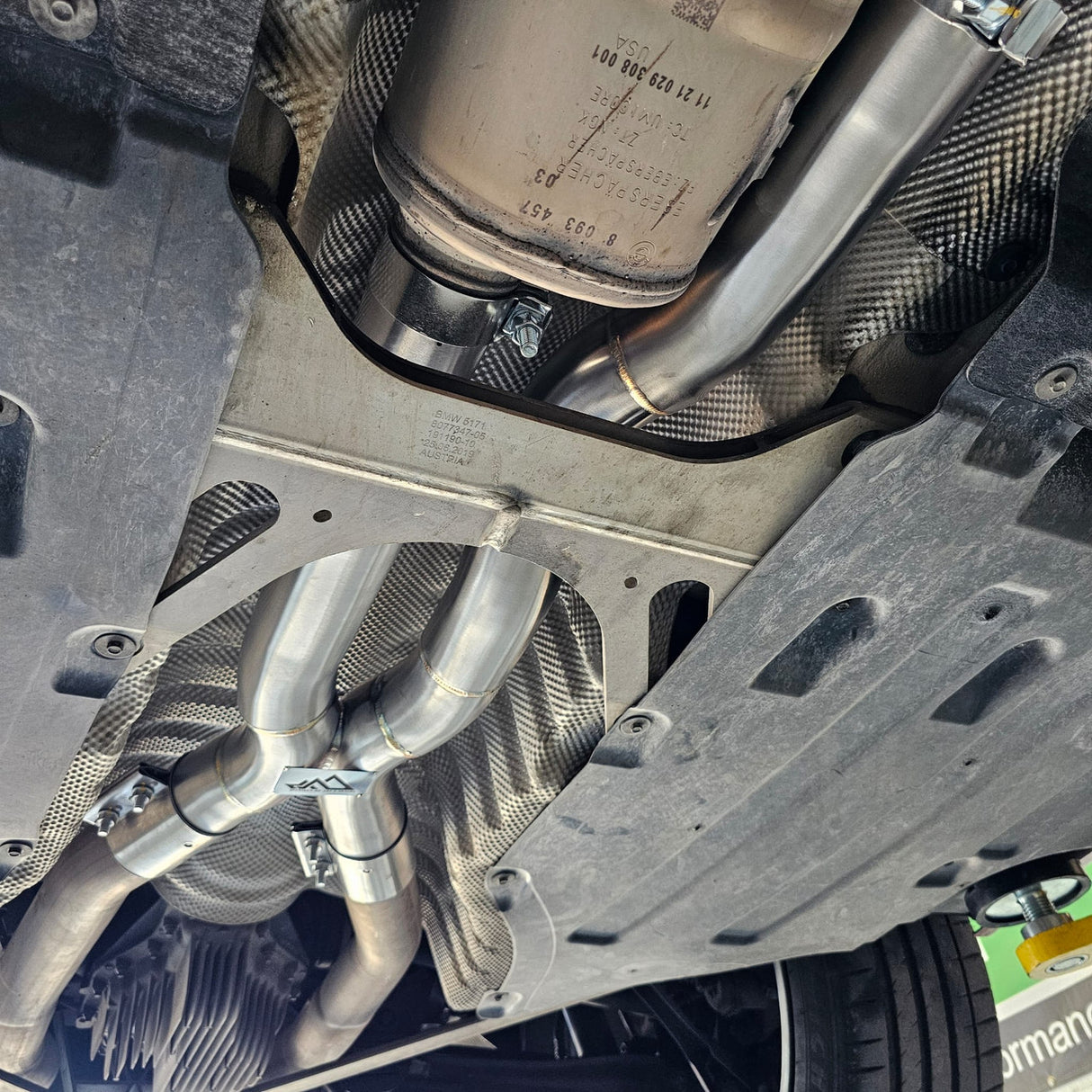 MAD BMW X3M X4M S58 F97 F98 2018+ FatBoy 3" Resonator Delete