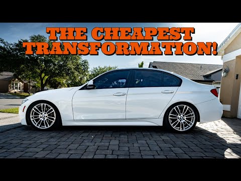 BMW F32 4シリーズ　420i mスポ H&R スプリング BMW F32 4シリーズ 420i クーペ H＆R スポーツスプリング