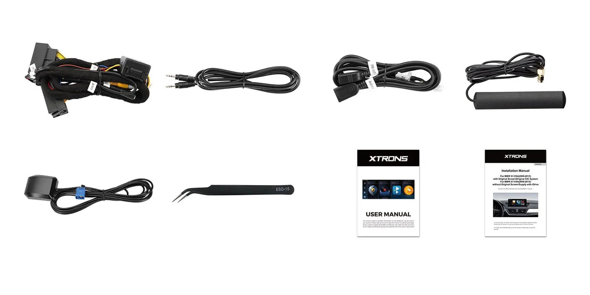 Xtrons 10.25" Head Unit for 2009-2015 BMW X1 E84 (CIC) | 4GB RAM & 64 ROM