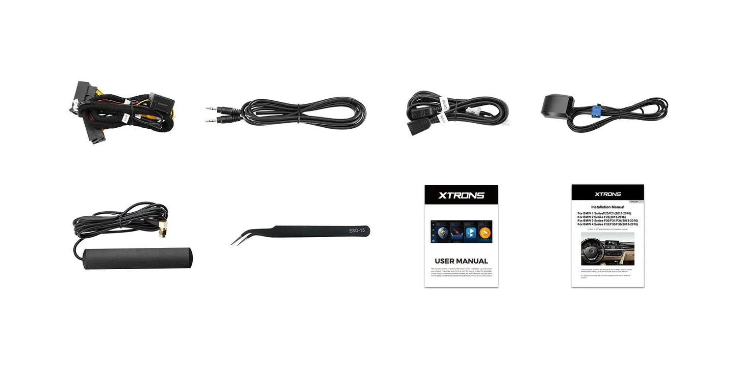 Xtrons Head Unit for 11'-16' BMW F2X 1/2 Series | NBT System | 8GB Ram &128GB Rom |