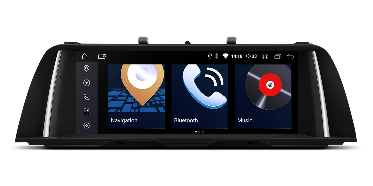 Xtrons 10.25" Head Unit Display Upgrade For BMW 5 Series & M5 F10/F11 2011-2012 (CIC) | 4GB RAM & 64GB ROM