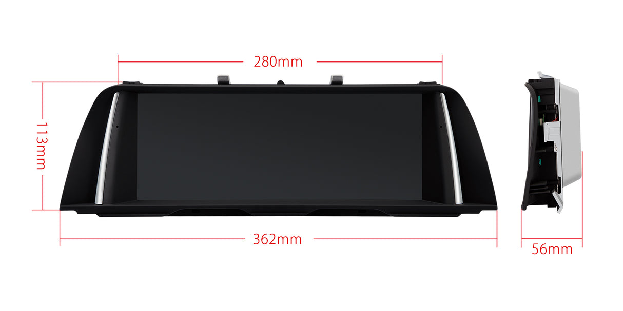 Xtrons 10.25" Head Unit Display Upgrade For BMW 5 Series & M5 F10/F11 2011-2012 (CIC) | 4GB RAM & 64GB ROM
