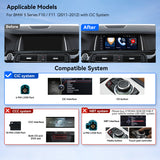 Xtrons 10.25" Head Unit Display Upgrade For BMW 5 Series & M5 F10/F11 2011-2012 (CIC) | 4GB RAM & 64GB ROM