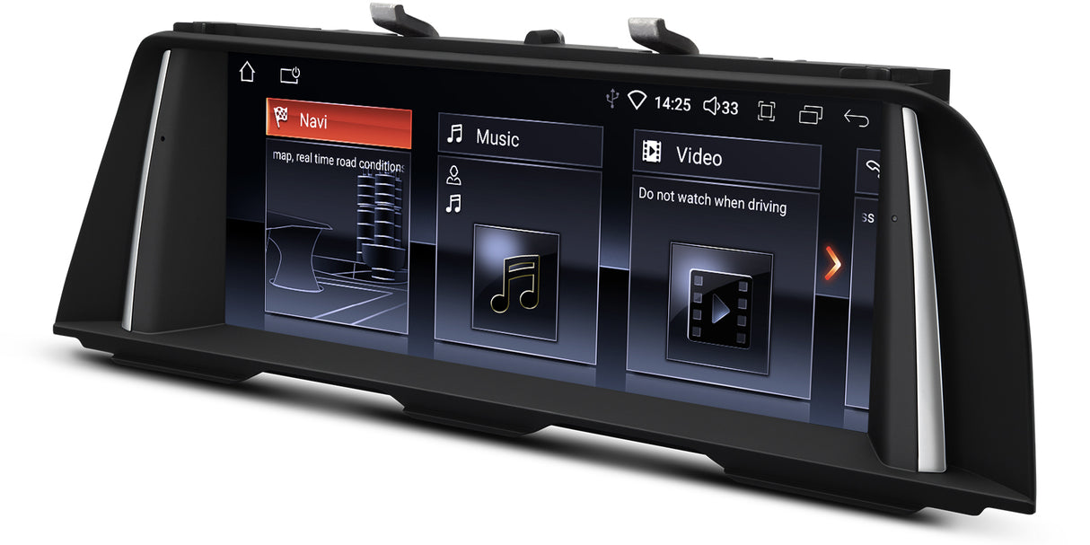 Xtrons 10.25" Head Unit Display Upgrade For BMW 5 Series & M5 F10/F11 2011-2012 (CIC) | 4GB RAM & 64GB ROM