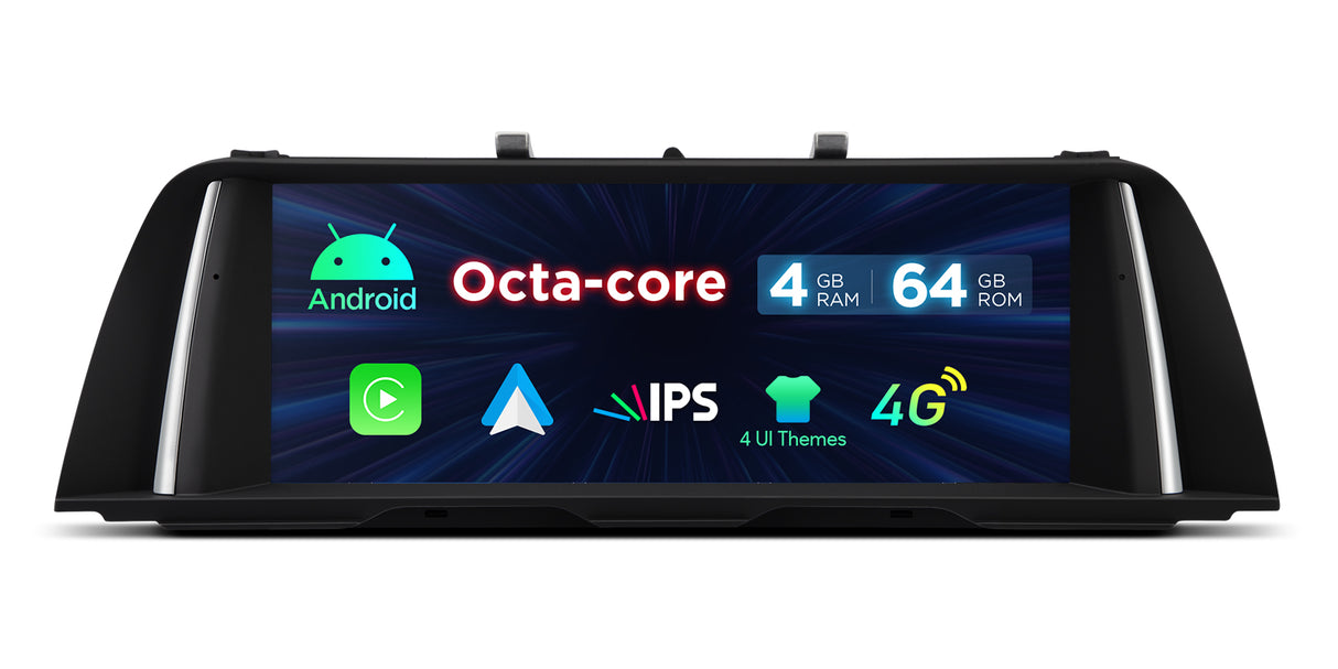 Xtrons 10.25" Head Unit Display Upgrade For BMW 5 Series/M5 F10 2013-2016 (NBT) | 4GB RAM & 64GB ROM