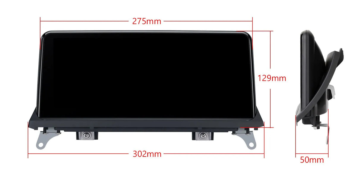 Xtrons 10.25" Head Unit Display Upgrade For BMW X5/X6/M E70/E71 2011-2013 (CIC) | 4GB RAM & 64GB ROM