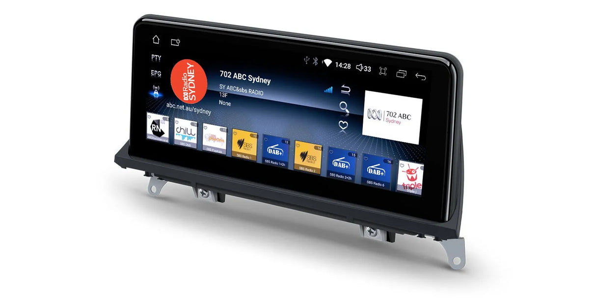 Xtrons 10.25" Head Unit Display Upgrade For BMW X5/X6/M E70/E71 2011-2013 (CIC) | 4GB RAM & 64GB ROM
