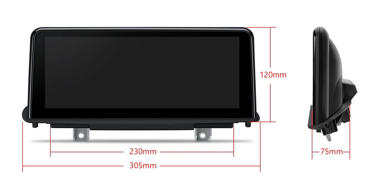 Xtrons 10.25" Head Unit Display Upgrade For BMW X5/X6 X5M/X6M F15/F16 F85/F86 2014-2017 (NBT) | 4GB RAM & 64GB ROM