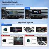 Xtrons 10.25" Head Unit Display Upgrade For BMW X5/X6 X5M/X6M F15/F16 F85/F86 2014-2017 (NBT) | 4GB RAM & 64GB ROM