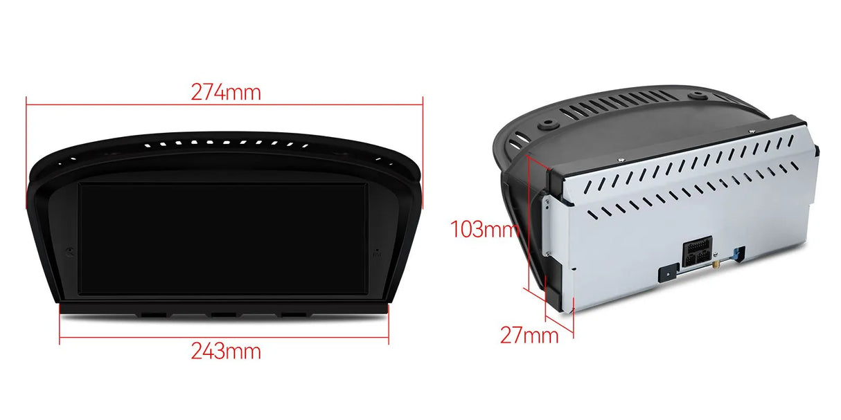 Xtrons 8.8" Head Unit Display Upgrade For BMW 3/5 Series & M3/M5 E9X/E6X 2005-2008 (CCC) | 4GB RAM & 64GB ROM