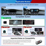 Xtrons Q Series 12.3" Head Unit For BMW 5 Series/M5 E60 2005-2008 (CCC) | 8GB RAM & 128GB ROM