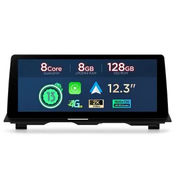 Xtrons Q Series 12.3" Head Unit For BMW 5 Series/M5 F10 2013-2016 (NBT) | 8GB RAM & 128GB ROM