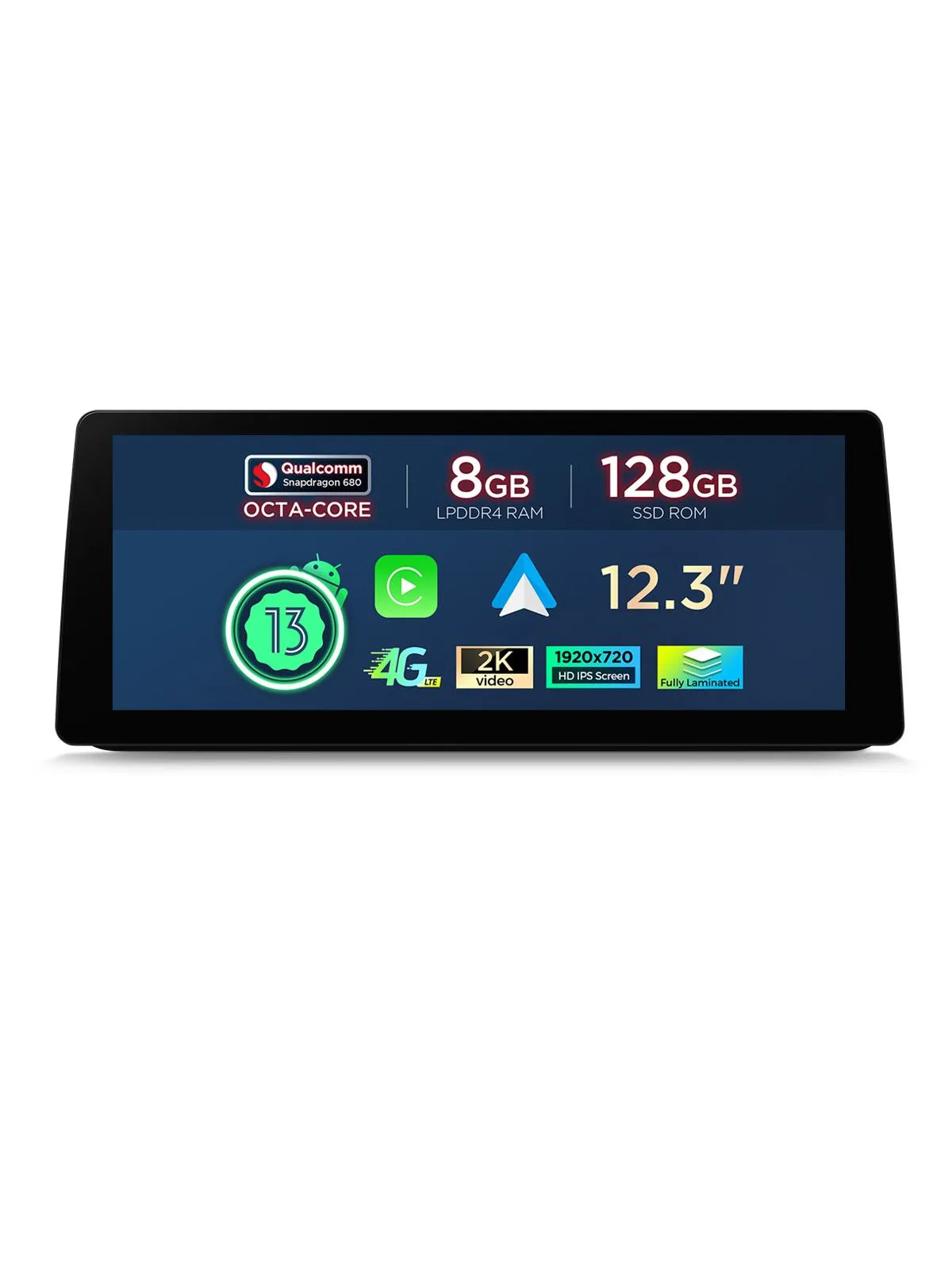 Xtrons Q Series 12.3" Head Unit For BMW 3 Series/M3 E9X LHD | 8GB RAM & 128GB ROM | No Original Display