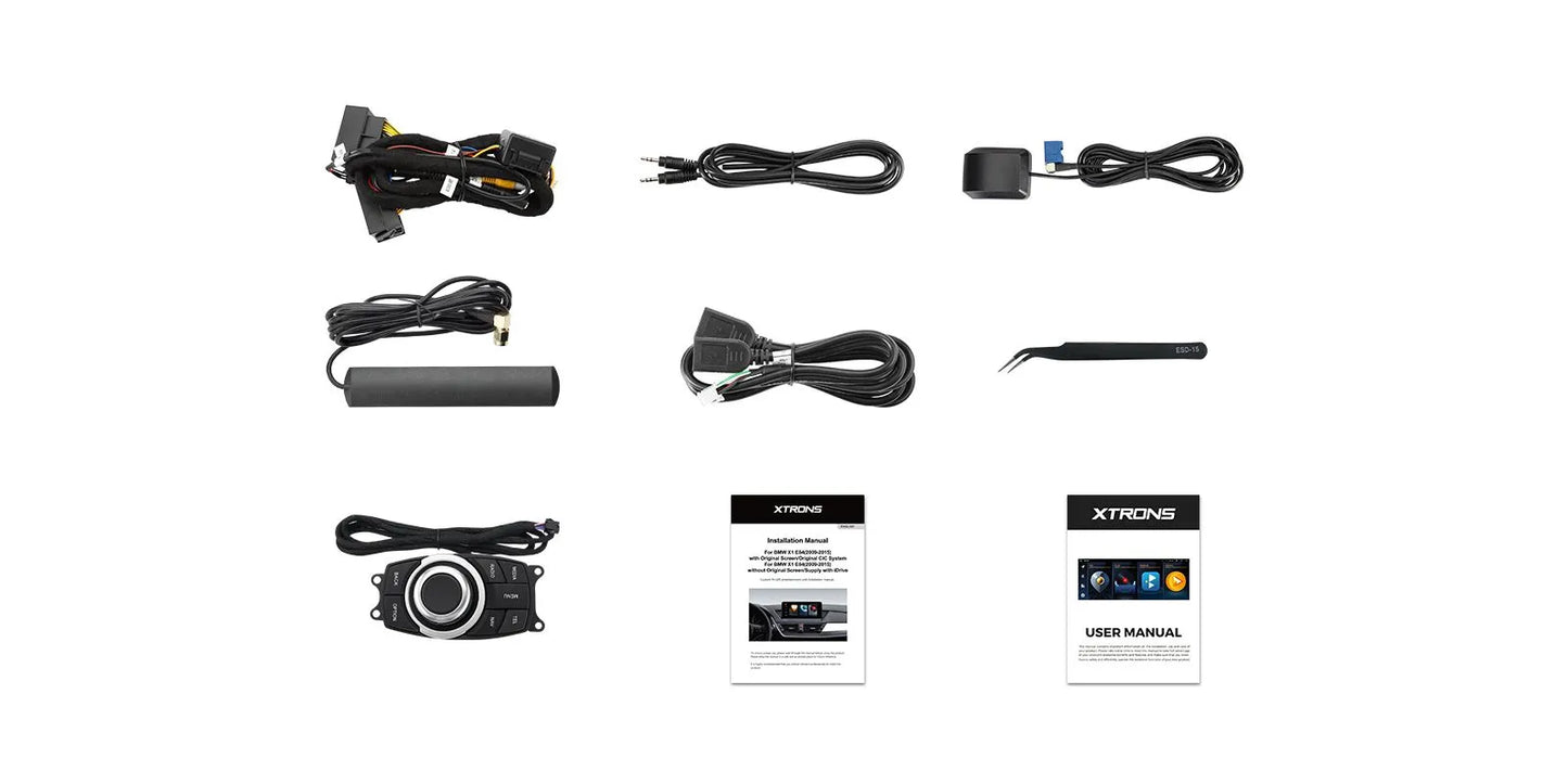 Xtrons 12.3" Head Unit for 2009-2015 BMW X1 E84 | 4GB RAM & 64GB ROM | No Original Display |