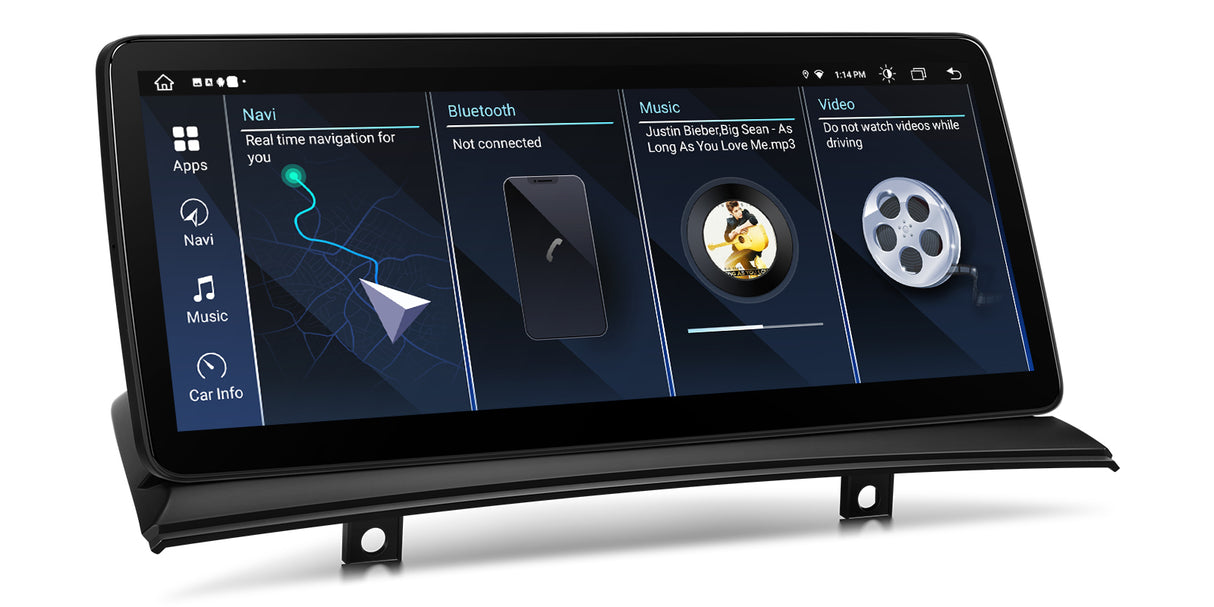 Xtrons 12.3" Head Unit Display Upgrade For BMW X3 E83 2004-2009 (No Original Display) | 4GB RAM & 64GB ROM