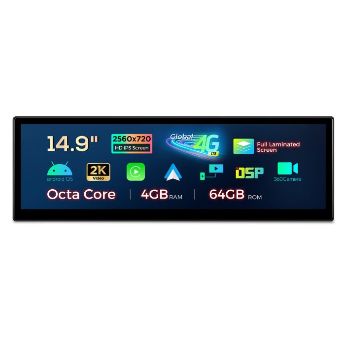 Xtrons 14.9" Head Unit for BMW 3 Series/M3 E9X (2009-2012) | CIC | 4GB RAM & 64GB ROM