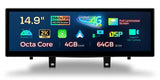 Xtrons 14.9" Head Unit Display Upgrade For BMW X5/X6 F15/F16 2014-2017 (NBT)