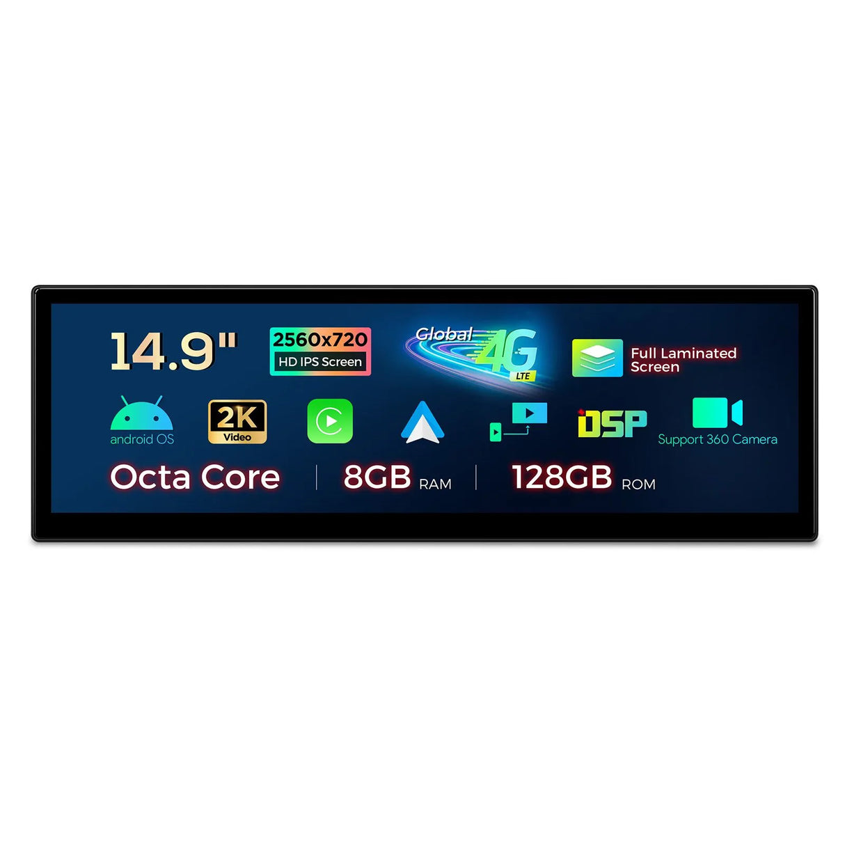 Xtrons 14.9" Head Unit Display Upgrade For BMW X1 E84 2009-2015 (CIC) | 8GB RAM & 128GB ROM