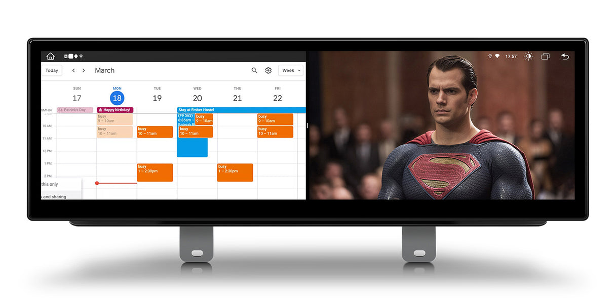 Xtrons 14.9" Head Unit Display Upgrade For BMW 5 Series/M5 G30/G31 F90 2018+ (NBT EVO) | 8GB RAM & 256GB ROM