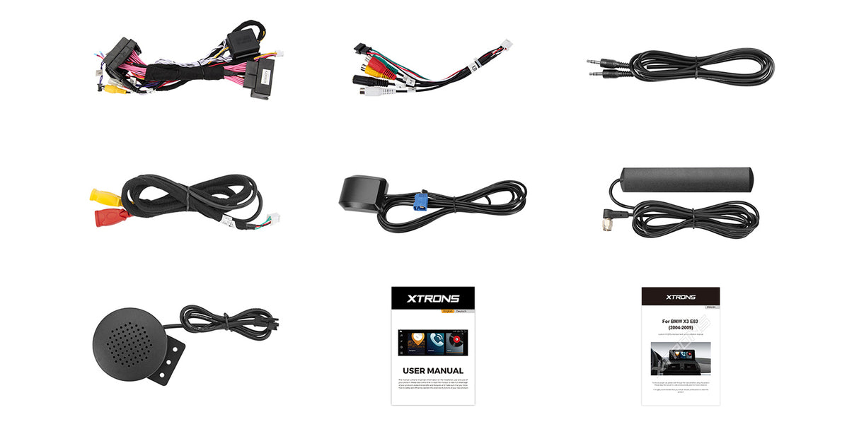 Xtrons 10.25" Head Unit Display Upgrade For BMW X3 E83 2004-2009 (M-ASK) | 4GB RAM & 64GB ROM