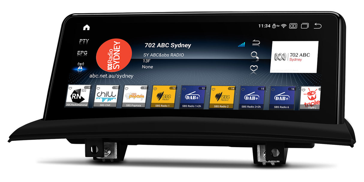 Xtrons 10.25" Head Unit Display Upgrade For BMW X3 E83 2004-2009 (M-ASK) | 4GB RAM & 64GB ROM