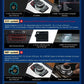 Xtrons 12.3" Unit for BMW E6X 5 series & M5 2009-2012 (CIC) | 8GB RAM & 128GB ROM