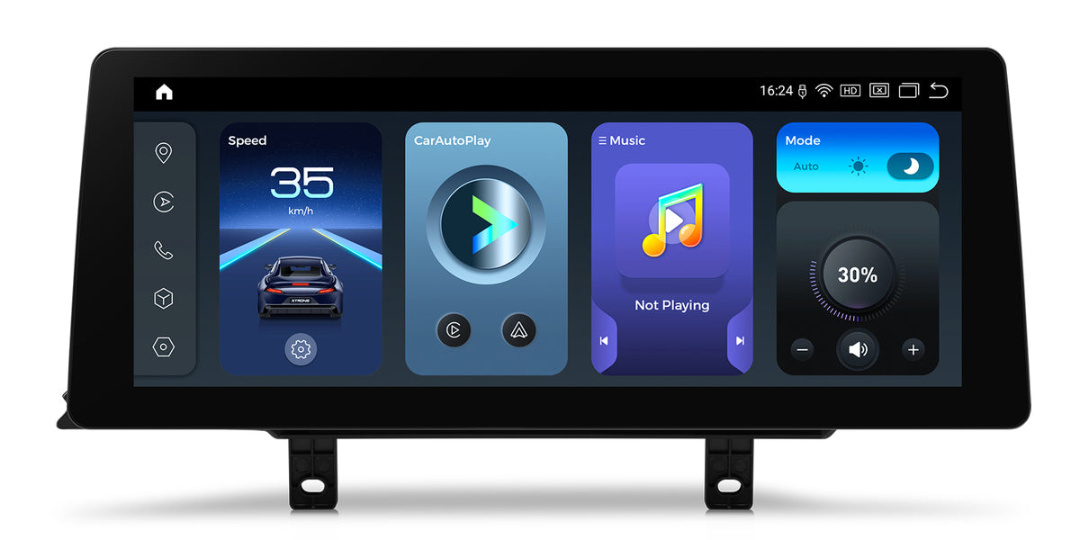 Xtrons 12.3" Head Unit Display Upgrade For BMW F3X 3/4 Series & F8X M3/M4 2013-2016 (NBT) | 6GB RAM & 64GB ROM