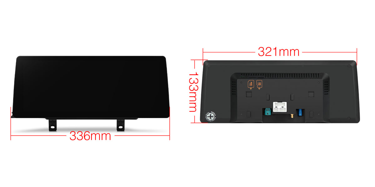 Xtrons 12.3" Head Unit Display Upgrade For BMW F3X 3/4 Series & F8X M3/M4 2013-2016 (NBT) | 6GB RAM & 64GB ROM