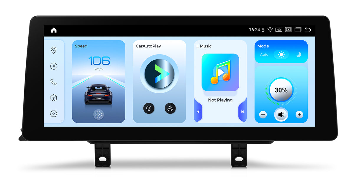 Xtrons 12.3" Head Unit Display Upgrade For BMW F3X 3/4 Series & F8X M3/M4 2013-2016 (NBT) | 6GB RAM & 64GB ROM
