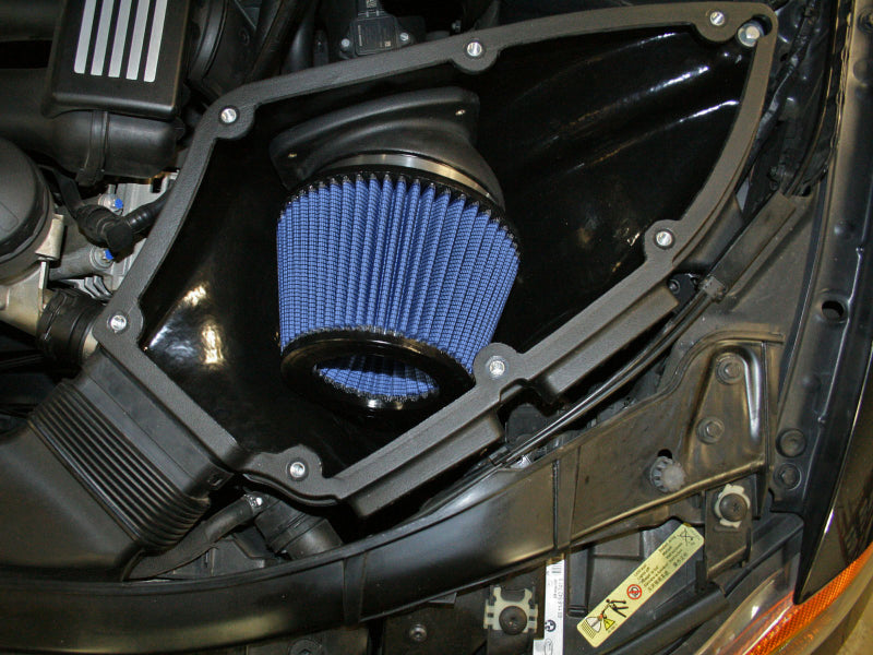 aFe MagnumForce Stage 2 Si Intake System P5R - Carbon Fiber Look Trim w/Pro 5R Filter - BMW E-Series 128i/325i/328i/330i N52