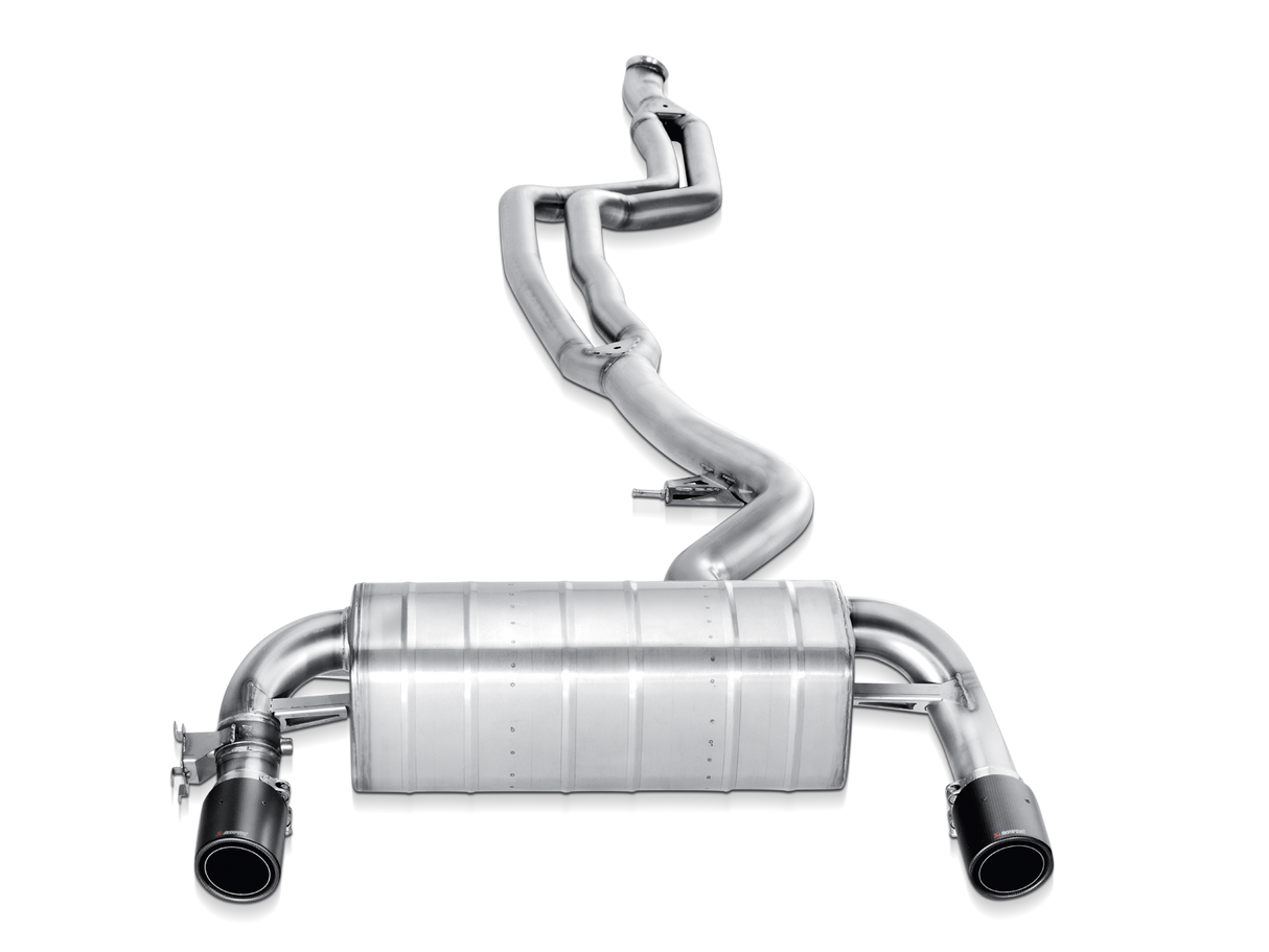 Akrapovic 12-15 BMW 335i (F30, F31) Cat Back Exhaust w/ Carbon Tips