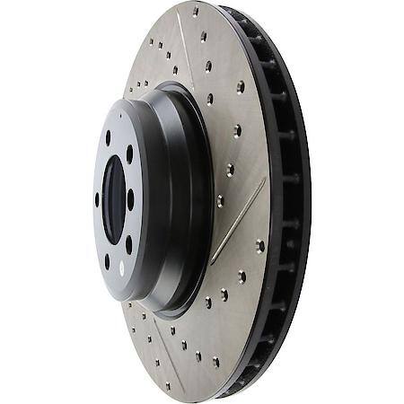 StopTech Drilled & Slotted Rotor E9X 335i/335D - Front Left