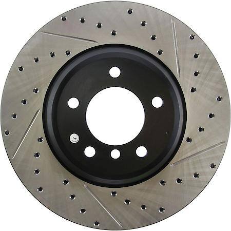 StopTech Drilled & Slotted Rotor E9X 335i/335D - Front Left