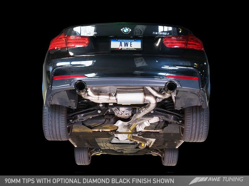 AWE Touring Edition Axle Back Exhaust for BMW F3X 335i/435