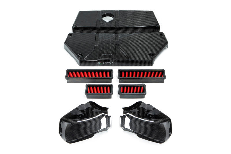 Eventuri BMW F97/F98 Carbon Air Box Lid w/ Replacement Filters and Carbon Scoops