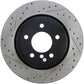 StopTech Drilled & Slotted Rotor E9X 335i/335D - Rear Right