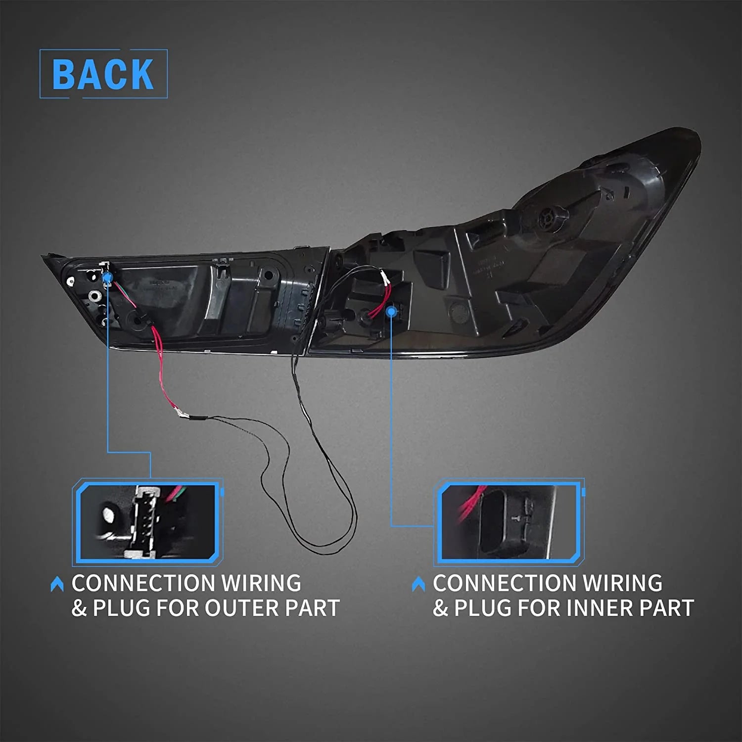 VLAND OLED Tail Lights BMW 3 Series G20 Sedan 7th Gen