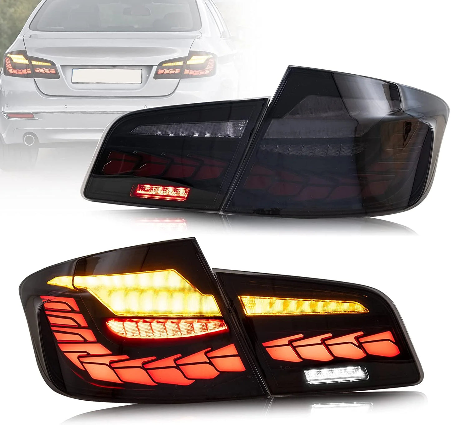 VLAND OLED Tail Lights For BMW 5 Series F10 F18