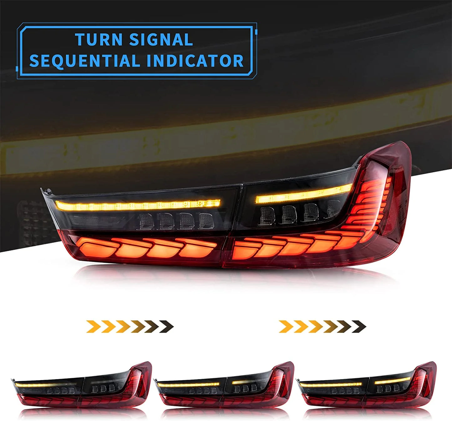 VLAND OLED Tail Lights BMW 3 Series G20 Sedan 7th Gen