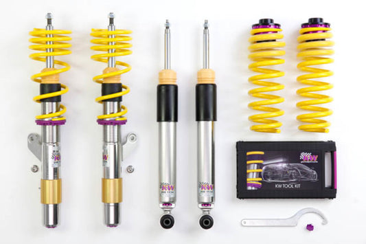 KW Coilover Kit V3 BMW 12+ 2 & 3 Series 4cyl F22/F30 w/o Electronic Suspension