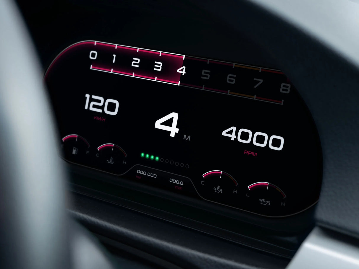 Digital Cluster Rush Theme Add-On