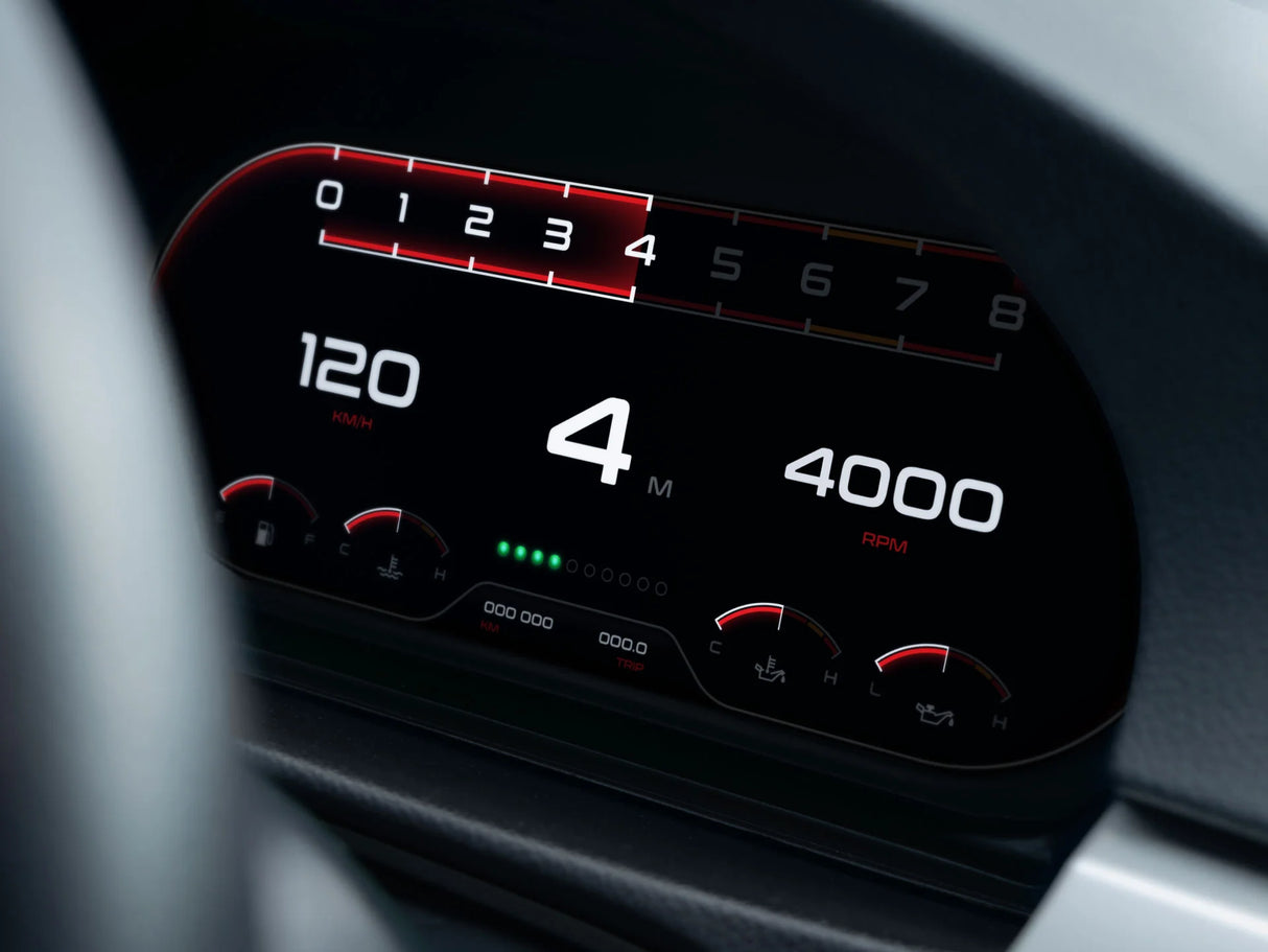 Digital Cluster Rush Theme Add-On
