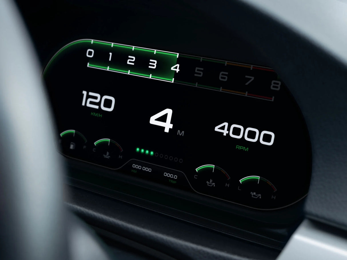 Digital Cluster Rush Theme Add-On