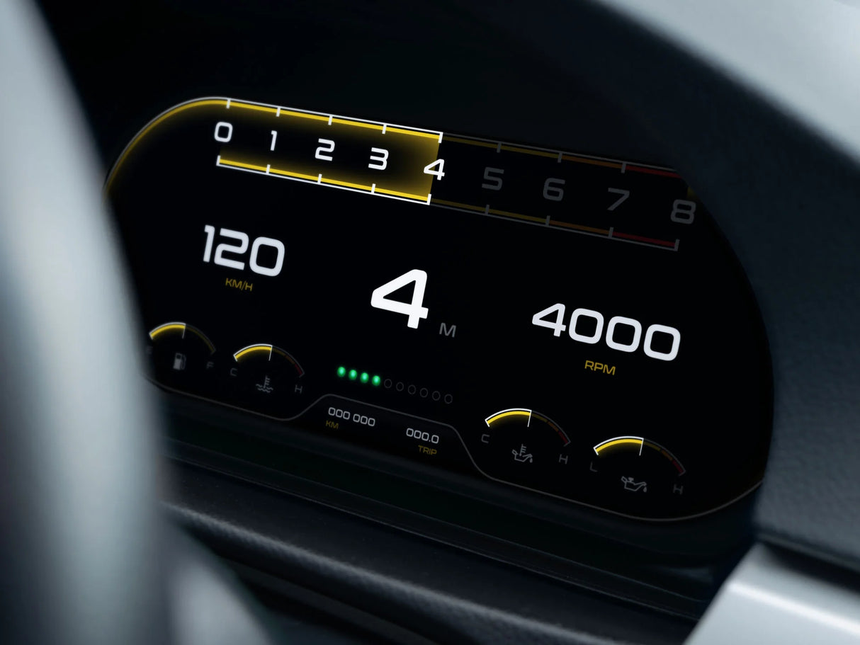Digital Cluster Rush Theme Add-On