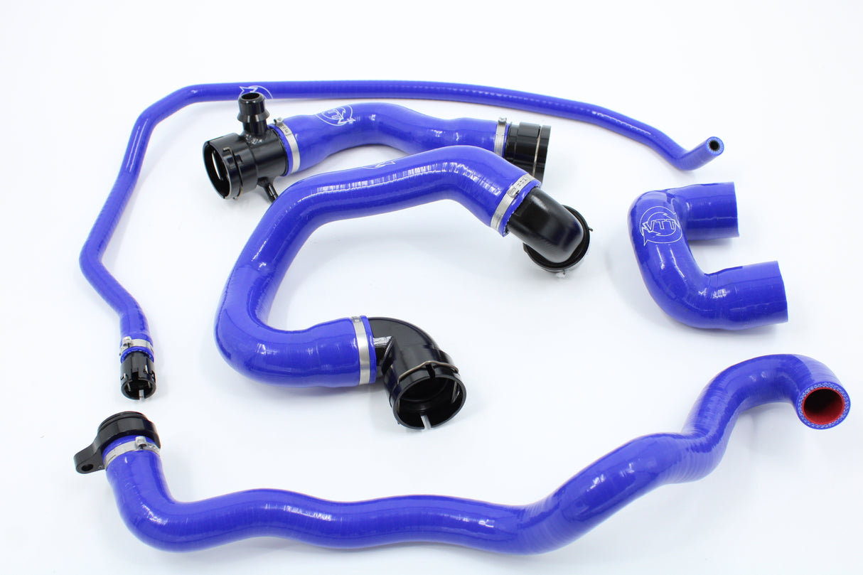 VTT Billet/ Silicone N54 coolant hose kit