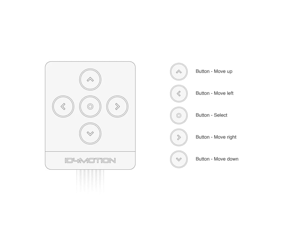 Flexible Keypad for ID4motion Cluster